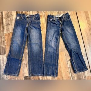 Boys white label cinch jeans